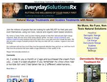 Tablet Screenshot of everydaysolutionsrx.com